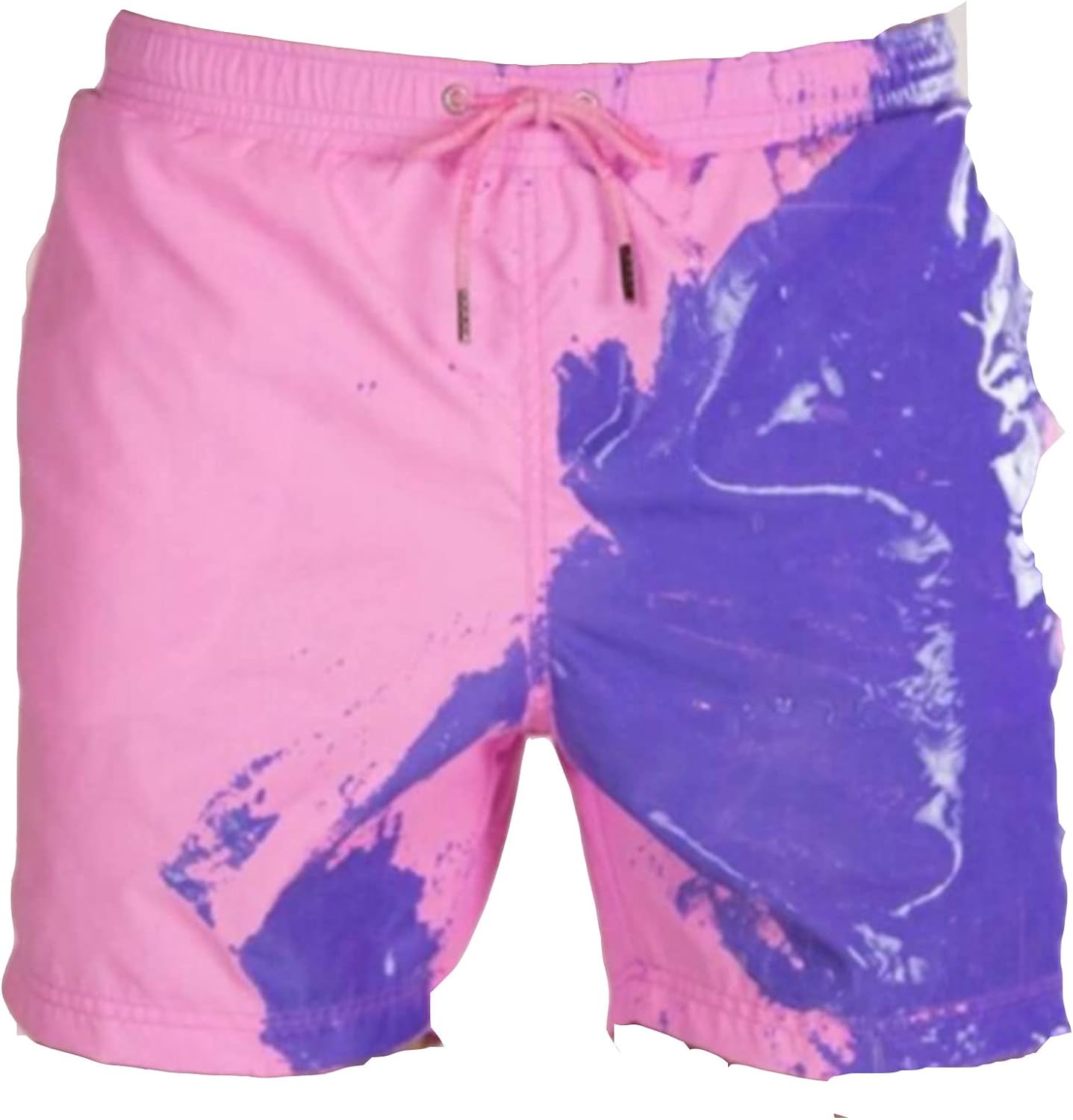 Color Changing Shorts, Men'S Sports Quick Dry Temperature Sensitive Color Changing Swim Trunks