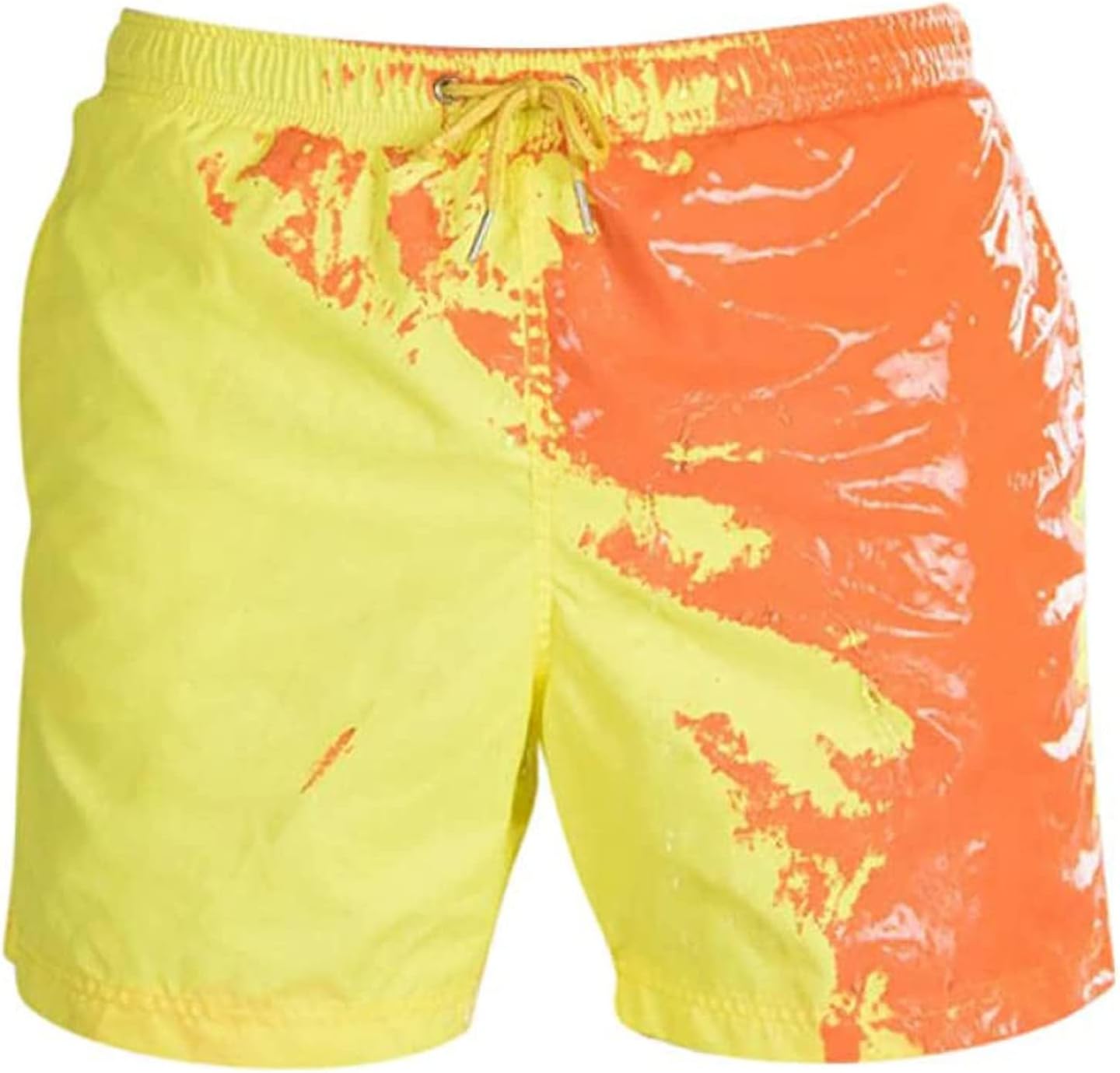 Color Changing Shorts, Men'S Sports Quick Dry Temperature Sensitive Color Changing Swim Trunks